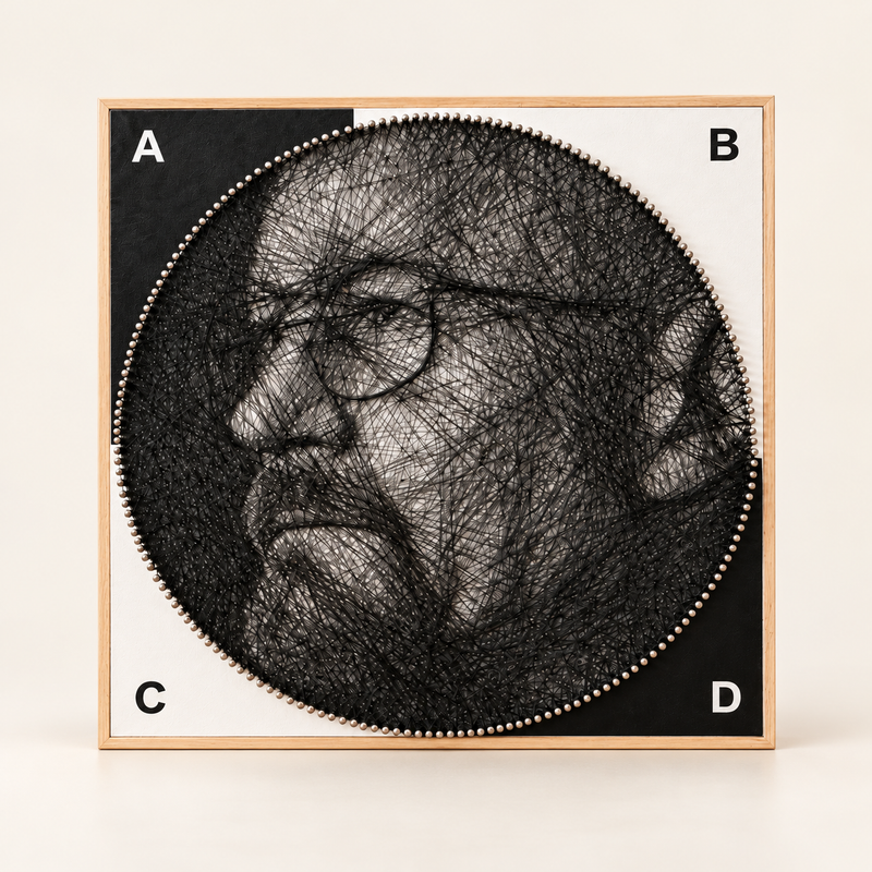 The Keepsake — Personalized String Art Kit